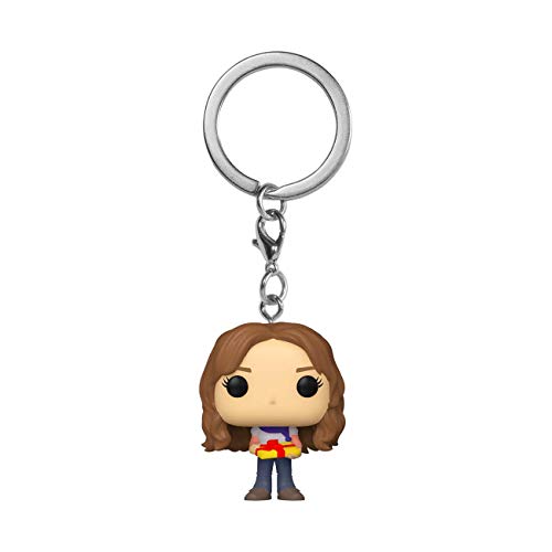 Funko- Pop Harry Potter Holiday-Hermione S11 Keychain, Multicolor (51206)