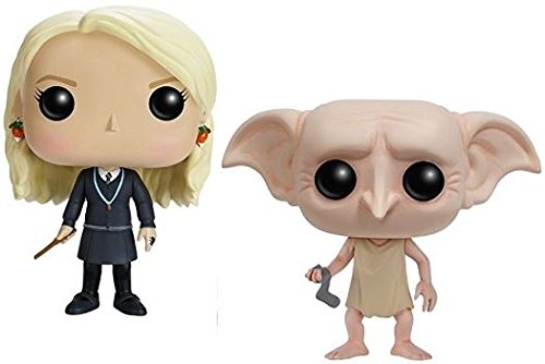 Funko POP! Harry Potter: Luna Lovegood & Dobby - Stylized Vinyl Figure Set NEW