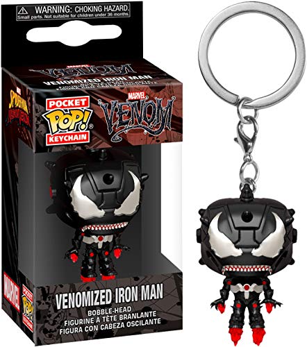 Funko Pop Keychain Marvel Venom: Iron Man Popv, Multicolor (46463)