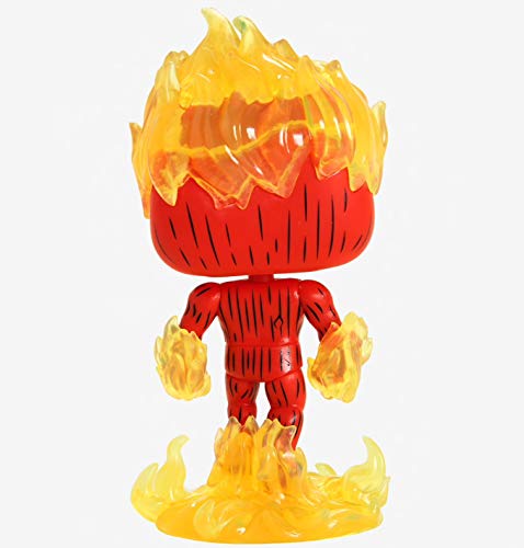 Funko- Pop Marvel: Fantastic Four-Human Torch Collectible Toy, Multicolor (44987)