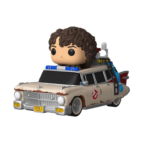 Funko POP Ride Super Deluxe: Ghostbusters: Afterlife - Ecto 1 con Asiento de Tijera