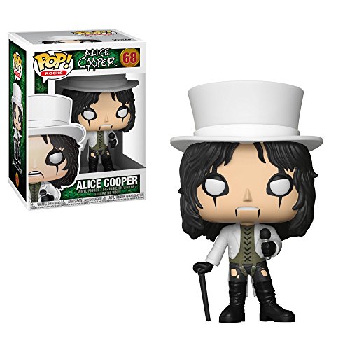 Funko- Pop Rocks: Alice Cooper Other License Figura de Vinil, Multicolor, Standard (30206)