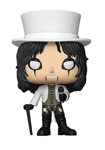 Funko- Pop Rocks: Alice Cooper Other License Figura de Vinil, Multicolor, Standard (30206)