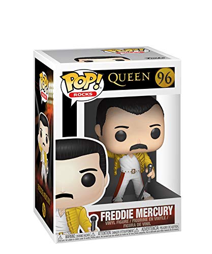 Funko Pop! Rocks – Queen – Freddie Mercury (Wembley 1986) #96 Figura de vinilo 10 cm