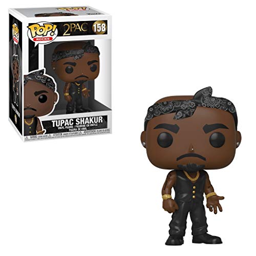 Funko - Pop Rocks: Tupac Figura Coleccionable, Multicolor (45432)