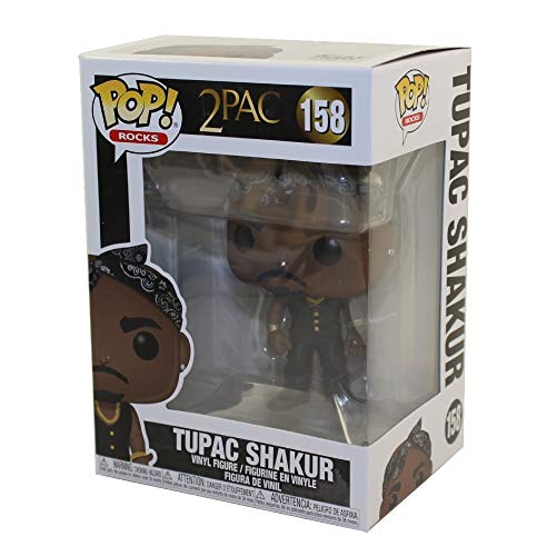 Funko - Pop Rocks: Tupac Figura Coleccionable, Multicolor (45432)