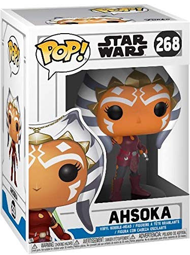 Funko Pop! Star Wars: Clone Wars - Ahsoka Tano Vinyl Figure (Bundled with Pop Box Protector Case)