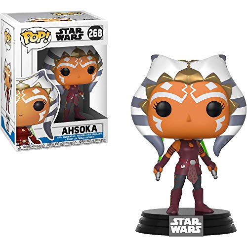 Funko Pop! Star Wars: Clone Wars - Ahsoka Tano Vinyl Figure (Bundled with Pop Box Protector Case)