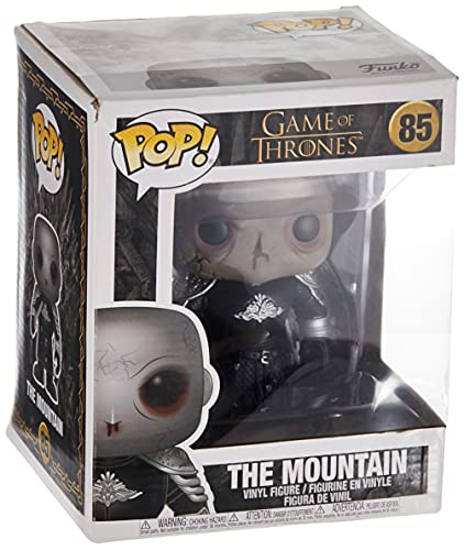 Funko - Pop! TV: Game of Thrones - 6" The Mountain (Unmasked) Figura Coleccionable, Multicolour (45337)