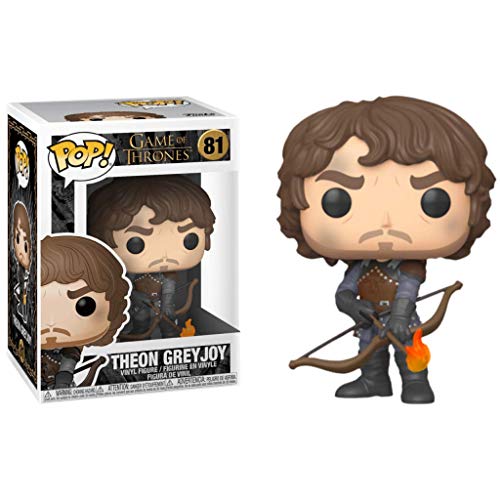 Funko - Pop! TV: Game of Thrones - Theon w/Flaming Arrows Figura Coleccionable, Multicolor (44821)