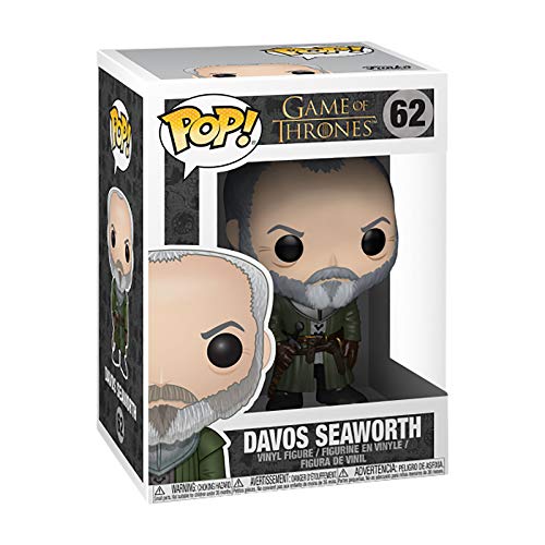 Funko- Pop Vinilo: Game of Thrones: Ser Davos Seaworth, Multicolor (29164)