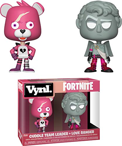 Funko - VYNL 4" 2-Pack: Fortnite: Cuddle Team Leader Love Ranger Figura de Vinilo, Multicolor (35272) Estándar