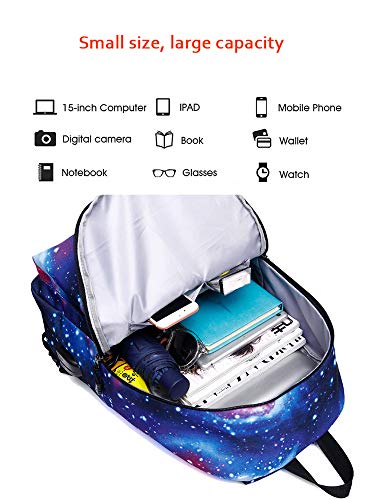 FZ FUTURE TIK Tok Anime Cartoon Backpack, Escolar Estudiantes Mochila Mochila de Moda con Puerto de Carga USB y línea de Audio Unisex Bookbag para Estudiantes Cool Unisex,Pink 2