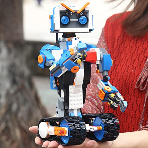 FZXL 13063 Boost - Juego de robots programable, modelo controlado por aplicaciones con un robot programable, interactivo y función Bluetooth, compatible con Lego