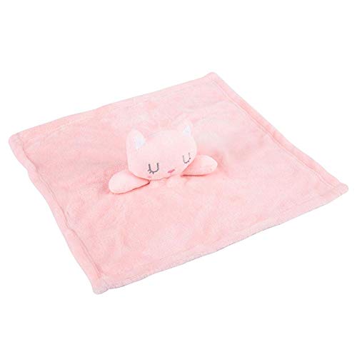 Gaeirt Toalla Suave para Bebés, Caja Fuerte Duradera Suave De La Toalla del Juguete del Bebé con 1 Toalla del Bebé De X para Los Niños del Bebé(Rosado, Zorro)