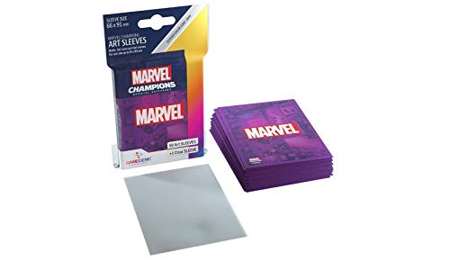 GAMEGEN!C Marvel Champions Sleeves, Morado (Purple)