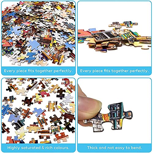 GBPR 500 Piezas para Adultos Puzzle Brain Ejercicio Desafío Juego de Alta dificultad Regalo para niños Niños Gallo-5000Piezas