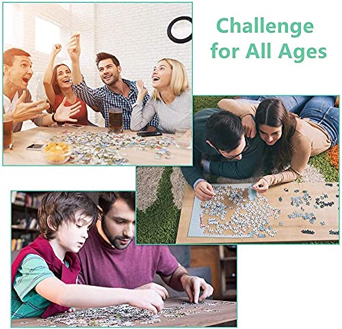 GBPR Puzzle para Adultos 1500 PiezasJigsaw Puzzle Descompresión Inteligente Diversión Juego de Rompecabezas para Adultos para niñosciervo-1500Piezas