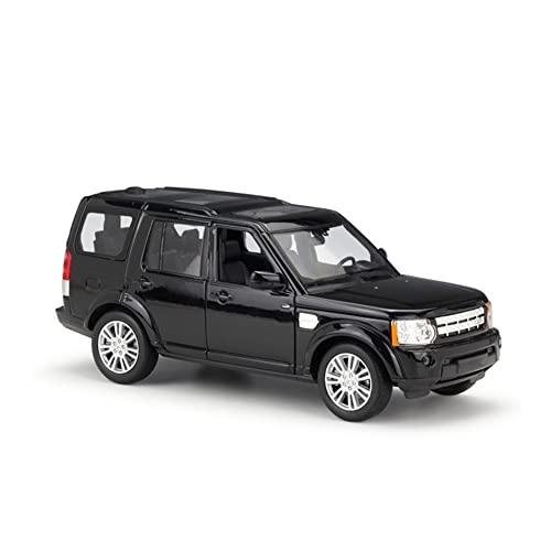 GEBAN Vehículo a Escala 1:24 para Land Rover para Discovery 4 Modelo Coche Diecast Aleación Coche Juguete Todoterreno Coche Juguete Metal para Colección Regalos para Niños (Color : Black)