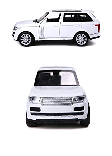 GEBAN Vehículo a Escala 1:32 For R-Ange R-Over SUV Metal Juguete Aleación Coche Diecasts Y Vehículos De Juguete Modelo Miniatura Escala Modelo Coche Juguetes For Niños (Color : White)