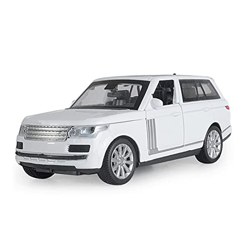 GEBAN Vehículo a Escala 1:32 For R-Ange R-Over SUV Metal Juguete Aleación Coche Diecasts Y Vehículos De Juguete Modelo Miniatura Escala Modelo Coche Juguetes For Niños (Color : White)