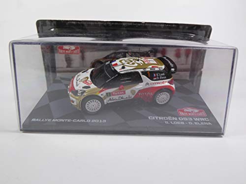 Générique CITROËN DS3 WRC 2013 Winner 2013 Monte Carlo Loeb 1/43 Ixo (BR2)