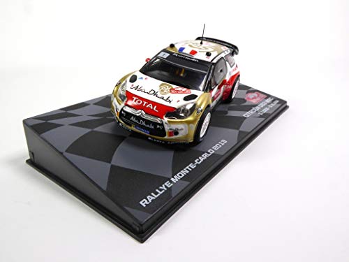 Générique CITROËN DS3 WRC 2013 Winner 2013 Monte Carlo Loeb 1/43 Ixo (BR2)