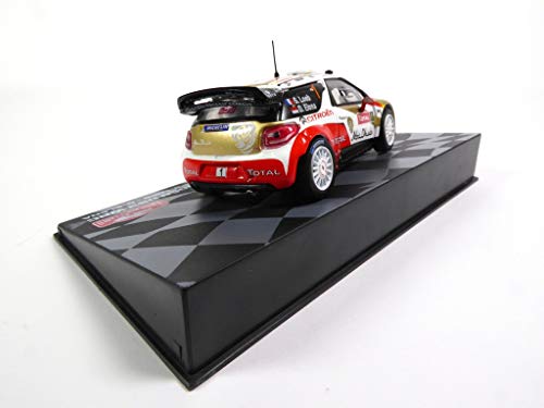 Générique CITROËN DS3 WRC 2013 Winner 2013 Monte Carlo Loeb 1/43 Ixo (BR2)