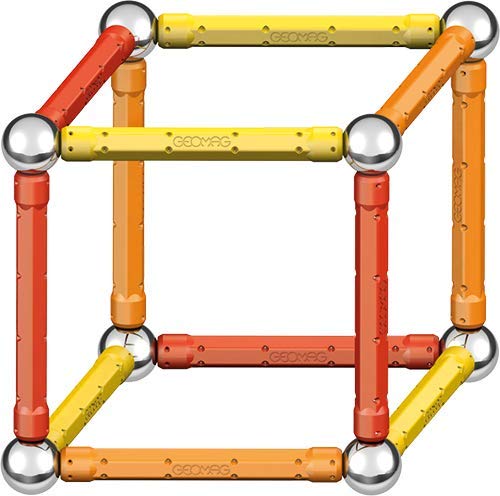 Geomag Edición Especial 783 - Geometría Magnética Leonardo - Construcciones Magnéticas - Máquinas de Leonardo Da Vinci para Niños - Caja de 67 Piezas