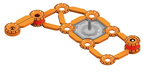 Geomag Edición Especial 784 - Cañón Múltiple Leonardo - Construcciones Magnéticas - Máquinas Leonardo Da Vinci para Niños - Caja de 266 Piezas