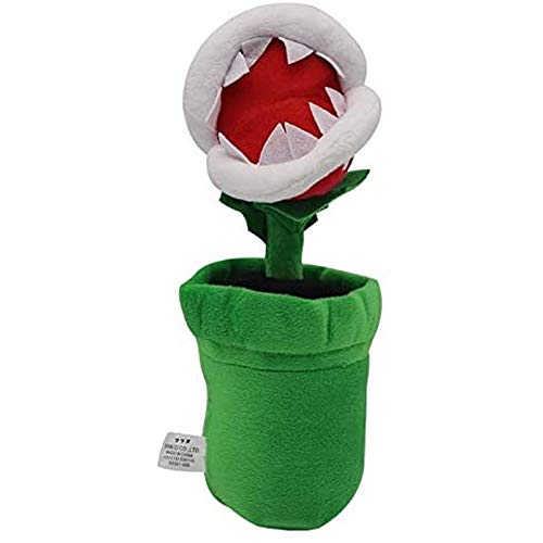 Ggwdta Peluches 1Pcs 26cm Super Mario Bros.Piraña Planta Peluches Super Mario Peluches Peluches Regalos de cumpleaños para niños