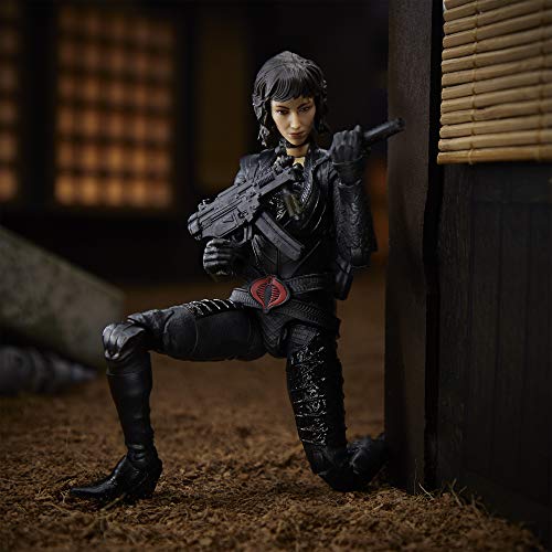 G.I. Joe Classified Series Snake Eyes Origins Baroness Figur zum Sammeln, 15 cm großes Premium Spielzeug, spezielle Verpackung, color multi colour (Hasbro F01105X0)