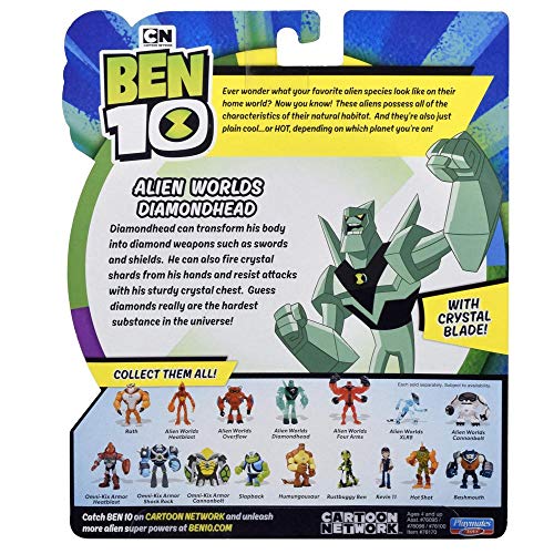 Giochi Preziosi-Ben10 Base A12 A.W.Diamondhead Ben_10 Personajes (BEN58500)