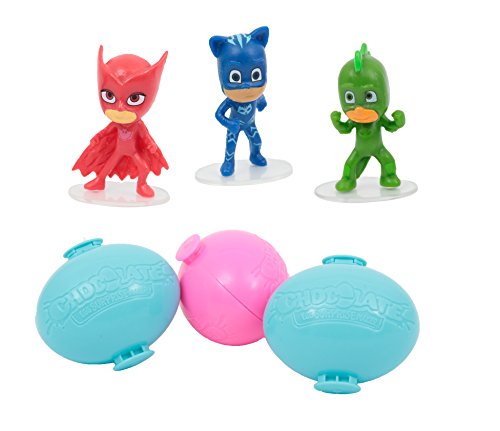 Giochi Preziosi – »Chocoeggs: la fábrica de Huevos» de PJ Masks - Juego para Hacer Huevos de Chocolate con Sorpresa de los Héroes en Pijama