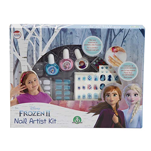 Giochi Preziosi-FRN65 Disney Frozen Nail Artist Kit (FRN65011)