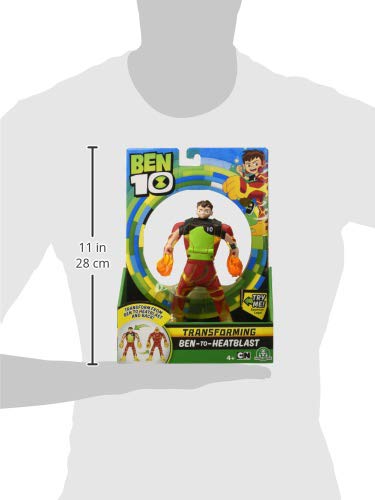 Giochi Preziosi Italy – Ben10 Personajes Super Transformación Heatblast , color/modelo surtido