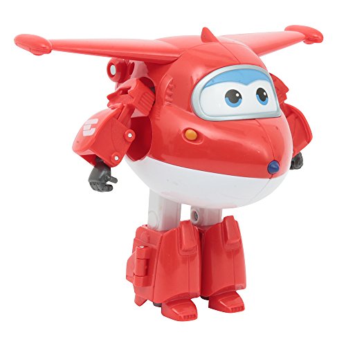 Giochi Preziosi - Super Wings Jett Super Robot, vehículo transformable en Robot, Personaje Jett Incluido, UPW77000