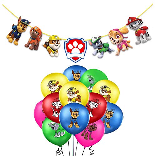 Globos Patrulla Canina Cumpleaños Patrulla Canina Dog Balloons Guirnaldas Patrulla Canina Dog Pancartas Patrulla Canina Dog Globos