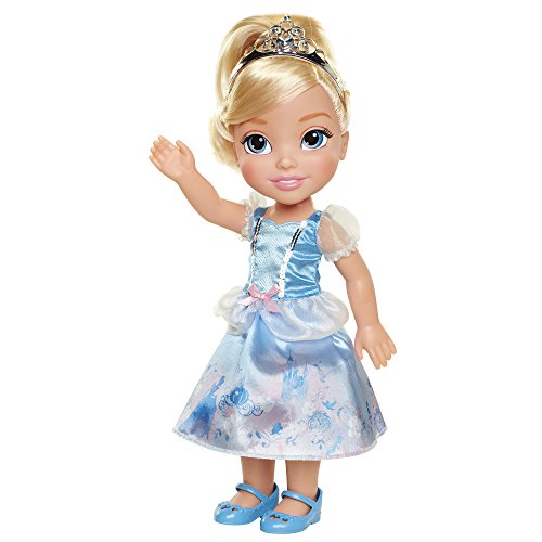 Glop Games Muñeca Toddler 35cm - Cenicienta, Multicolor/Glitter/Lujo de Detalles (78848-11L-6)