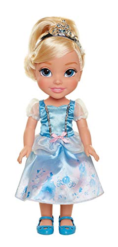 Glop Games Muñeca Toddler 35cm - Cenicienta, Multicolor/Glitter/Lujo de Detalles (78848-11L-6)