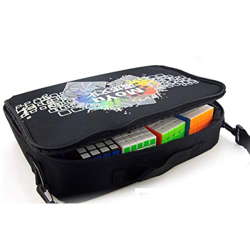 Gobus MoYu Cubos Storage Bag Estuche portátil Cubo Bolsa de Almacenamiento Bolso portátil y una Sola Bolsa de Hombro para Cubos mágicos Juego Turismo Viajar