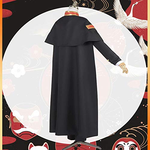 Godmoy Toilet Bound Hanako Kun Costume Jibaku Shounen Hanako San Uniforme Escolar Traje de Halloween Cosplay con Sombrero y Capa para Hombres y Mujeres