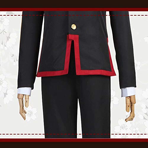 Godmoy Toilet Bound Hanako Kun Costume Jibaku Shounen Hanako San Uniforme Escolar Traje de Halloween Cosplay con Sombrero y Capa para Hombres y Mujeres