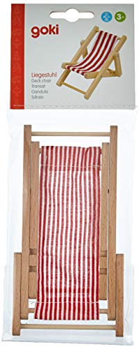 Goki RA808 Accesorio para muñecas Trona de Juguete - Accesorios para muñecas (Trona de Juguete, 3 año(s), Rojo, Blanco, Madera, Madera, CE, 135 mm)