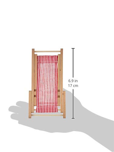 Goki RA808 Accesorio para muñecas Trona de Juguete - Accesorios para muñecas (Trona de Juguete, 3 año(s), Rojo, Blanco, Madera, Madera, CE, 135 mm)