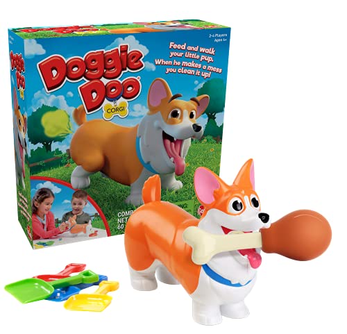 Goliath Games- Doggie Doo- Corgi, Color Mixto (919450)