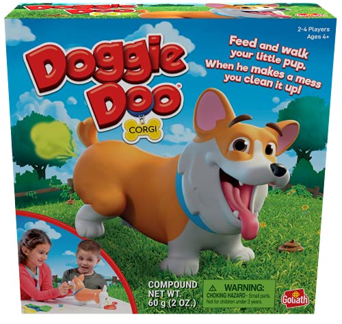 Goliath Games- Doggie Doo- Corgi, Color Mixto (919450)