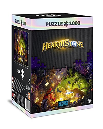 Good Loot Hearthstone: Heroes of Warcraft | Puzzle 1000 Piezas | Incluye póster y Bolsa | 68 x 48 | Videojuego | Rompecabezas para Adultos y Adolescentes | para Navidad y Regalos | Decoración