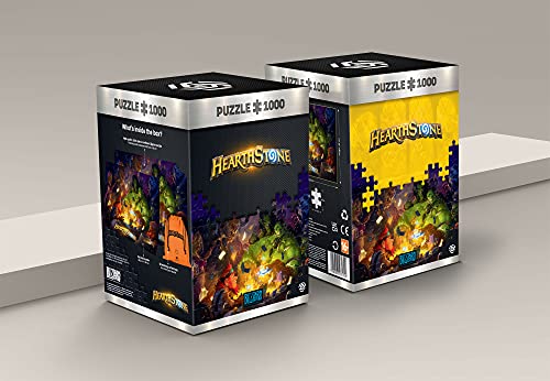 Good Loot Hearthstone: Heroes of Warcraft | Puzzle 1000 Piezas | Incluye póster y Bolsa | 68 x 48 | Videojuego | Rompecabezas para Adultos y Adolescentes | para Navidad y Regalos | Decoración