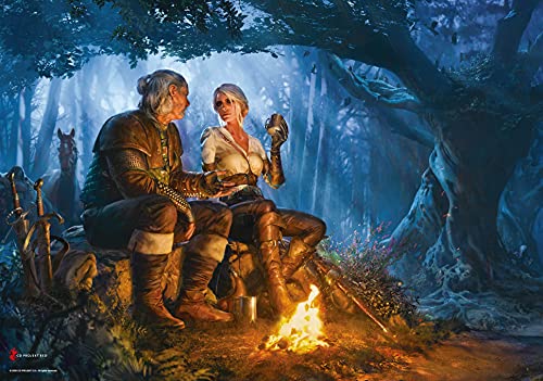 Good Loot The Witcher: Journey of Ciri | Puzzle 1000 Piezas | Incluye póster y Bolsa | 68 x 48 | Videojuego | Rompecabezas para Adultos y Adolescentes | para Navidad y Regalos | Decoración